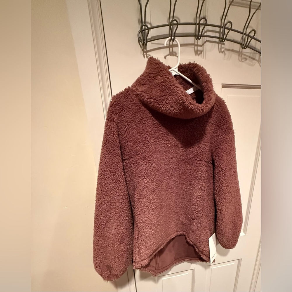 NWT Lululemon Warmth Restore Long Pullover Fleece Size 6 SMTZ Smoky
Topaz